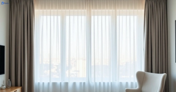 Freshly steam cleaned curtains in seven-hills-nsw QLD